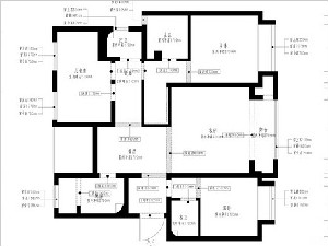 国宾壹号137平三室二厅户型解析