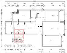 融创中心180平米装修户型分析