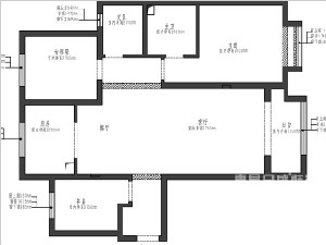 保利拉菲公馆150平米装修户型解析