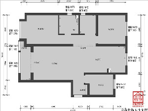 荣盛华府190平米装修户型解析