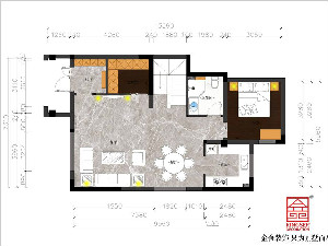 西山林语二期260平米装修户型解析