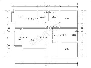 维多利亚135平装修户型解析