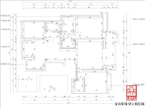 荣盛华府178平米装修户型拆改分析