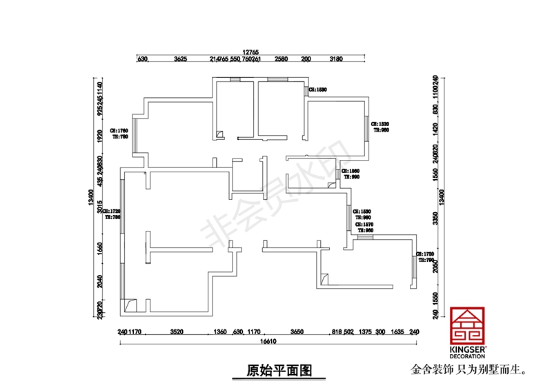 原始平面图