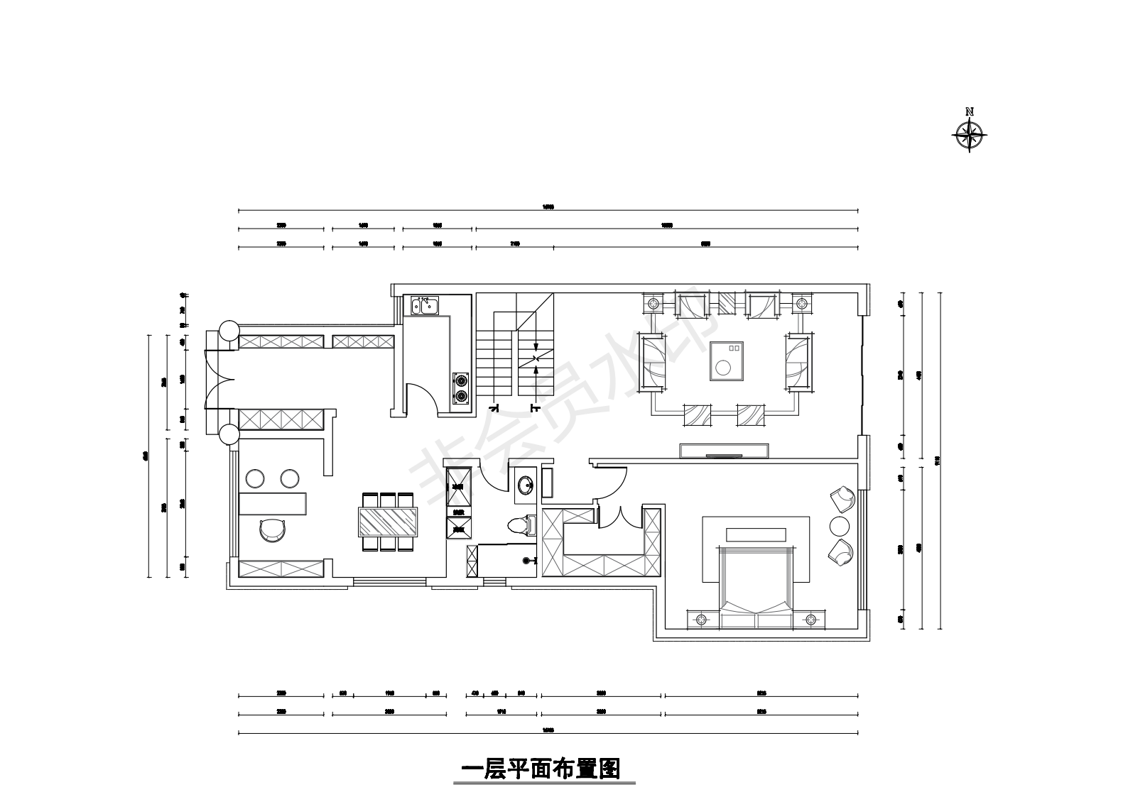 一层平面布置图