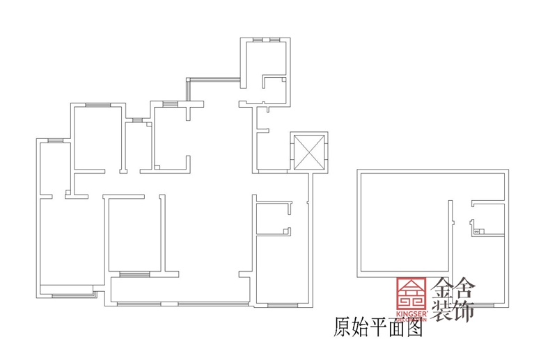 原始平面图